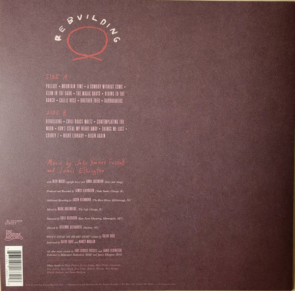 Jake Xerxes Fussell & James Elkington ~ Rebuilding (Vinyl) - Djungel & Jazz