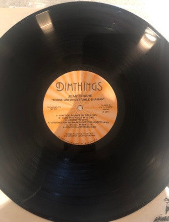 Dimthings / Jean Chaine ~ Those Unforgetable Shaman (Vinyl) - Djungel & Jazz