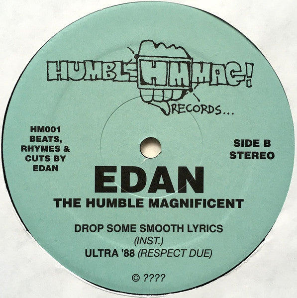 Edan ~ Drop Some Smooth Lyrics (Vinyl) - Djungel & Jazz