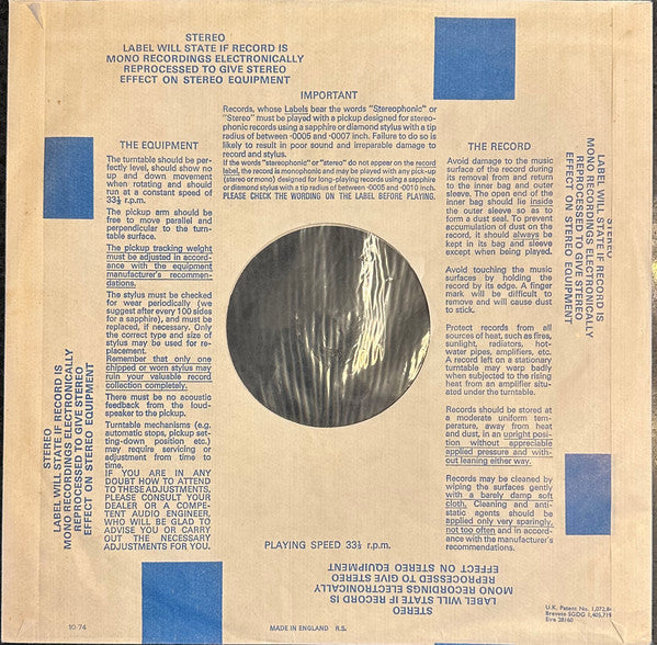 Savoy Brown ~ Getting To The Point (Vinyl) - Djungel & Jazz