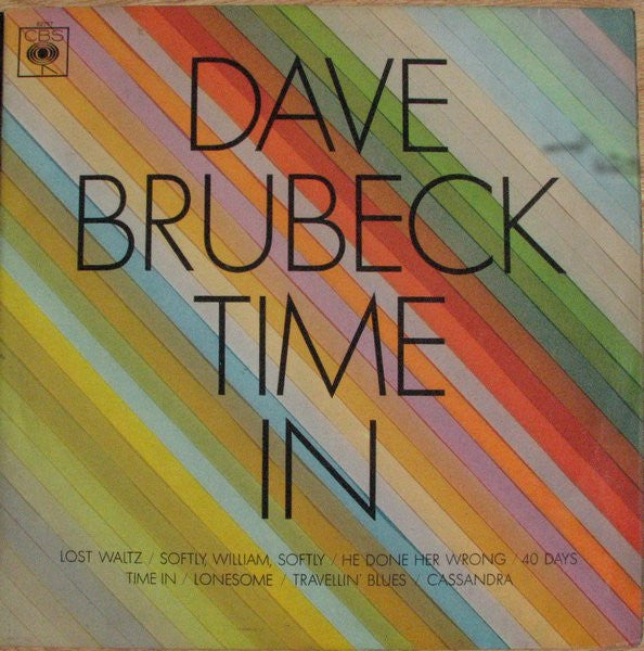 Dave Brubeck : Time In (LP, Album, Mono)