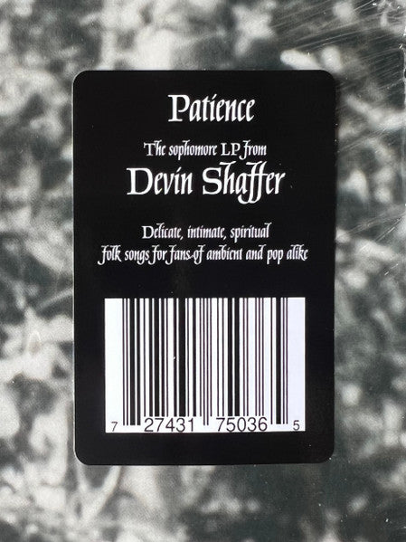Devin Shaffer ~ Patience (Vinyl) - Djungel & Jazz