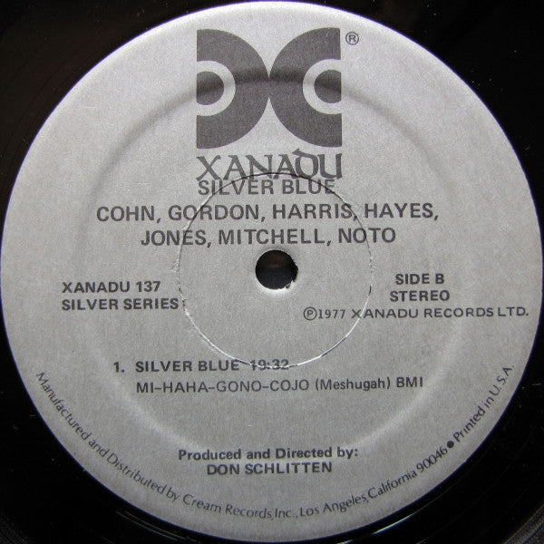 Al Cohn, Dexter Gordon, Barry Harris , Louis Hayes, Sam Jones, Blue Mitchell, Sam Noto ~ Silver Blue (Vinyl) - Djungel & Jazz
