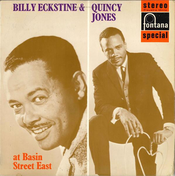 Billy Eckstine & Quincy Jones : At Basin Street East (LP, RE)