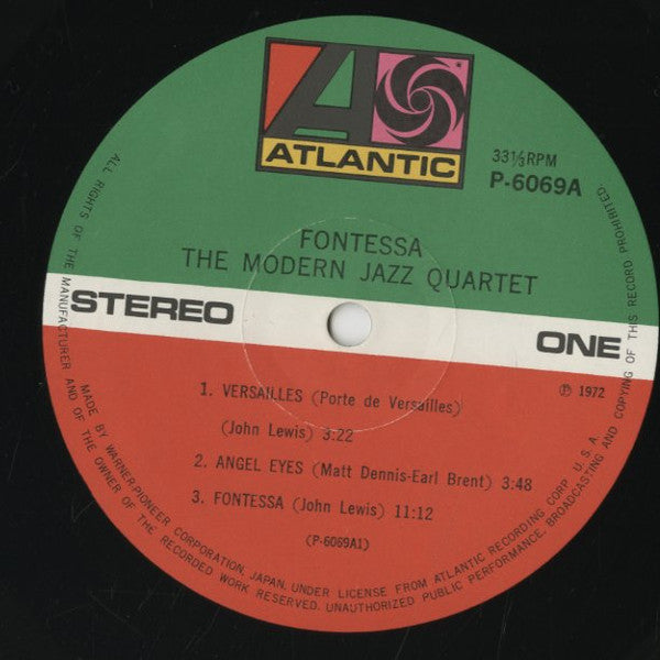The Modern Jazz Quartet ~ Fontessa (Vinyl) - Djungel & Jazz