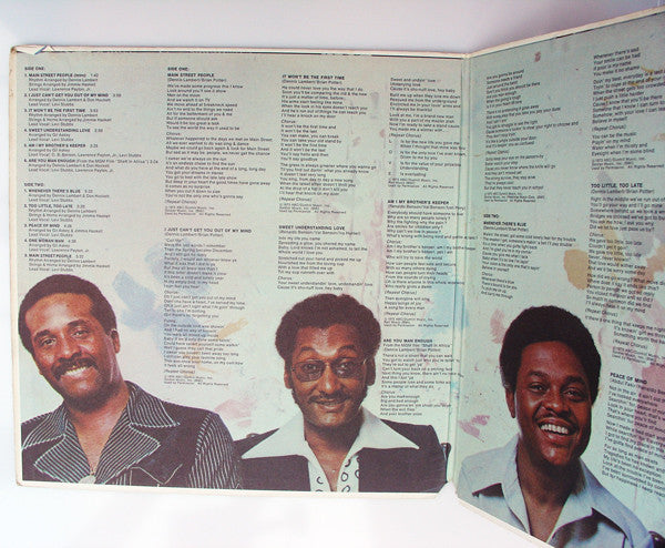 The Four Tops ~ Main Street People (Vinyl) - Djungel & Jazz