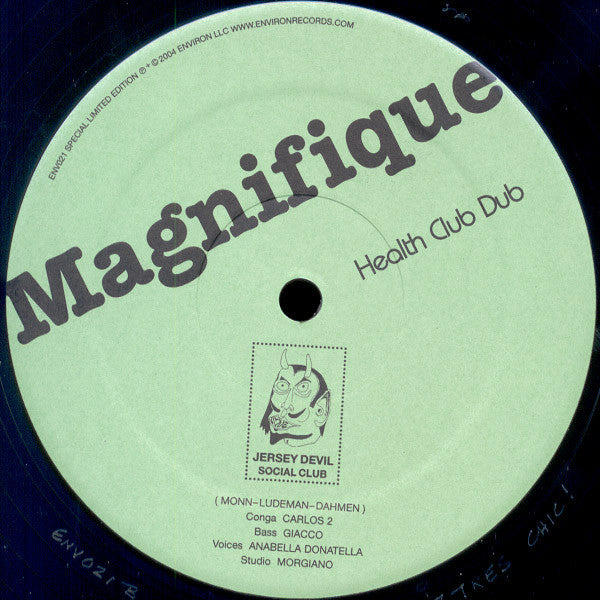 Jersey Devil Social Club : Magnifique (12", Ltd)