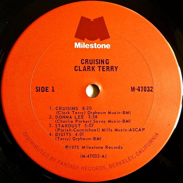 Clark Terry Featuring Thelonious Monk, Johnny Hodges, Wynton Kelly ~ Cruising (Vinyl) - Djungel & Jazz