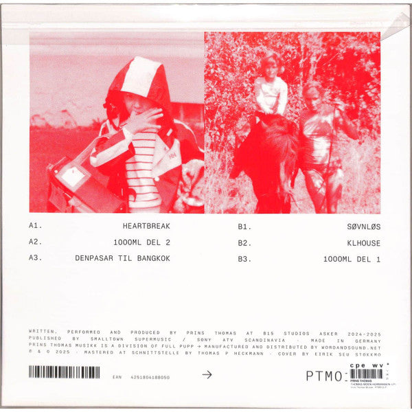 Prins Thomas : Thomas Moen Hermansen (LP, Album)