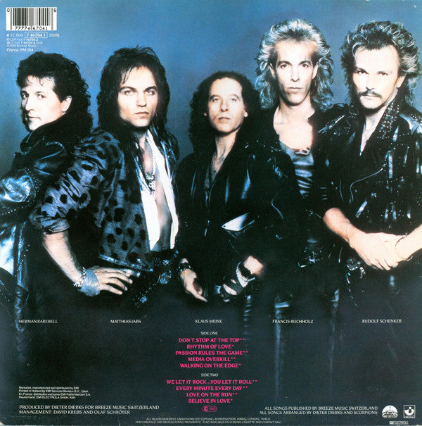 Scorpions : Savage Amusement (LP, Album, DMM)