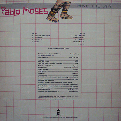 Pablo Moses : Pave The Way (LP, Album)