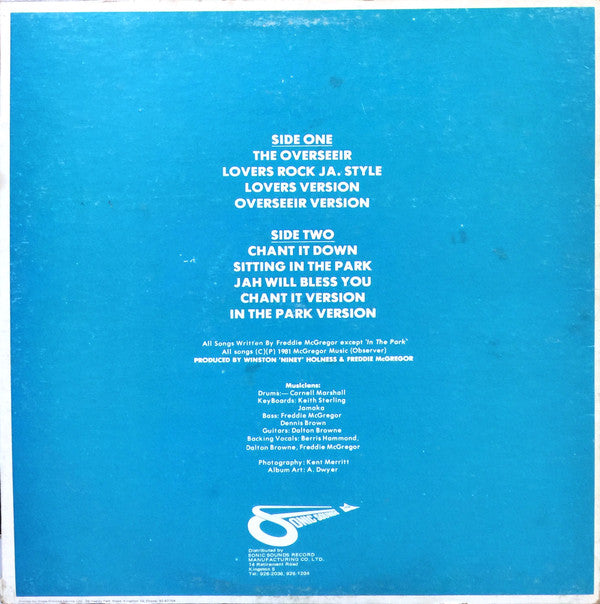 Freddie McGregor : Showcase (LP, Album)