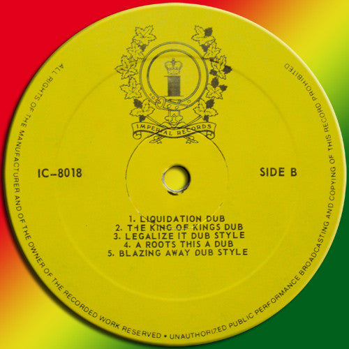 Sly & Robbie : Master Of Ceremony "Dub" (LP, Album)