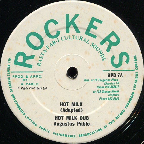 Augustus Pablo : Hot Milk (12")