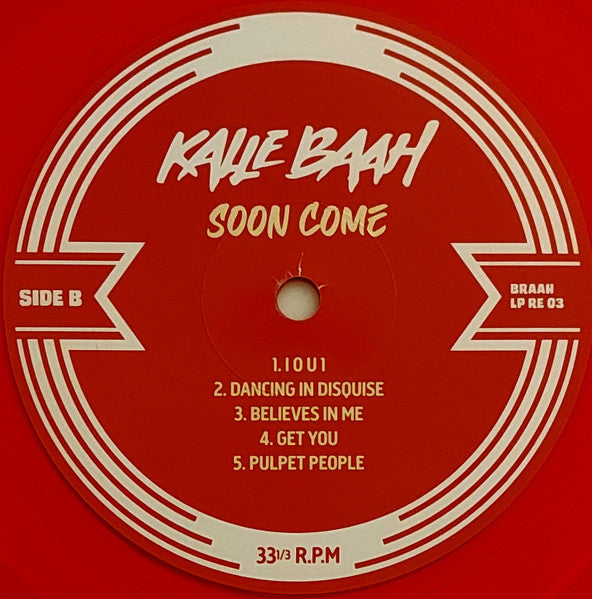 Kalle Baah : Soon Come (LP, Album, Ltd, RE, Tra)