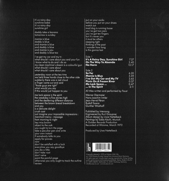 Faust ~ So Far (Vinyl) - Djungel & Jazz