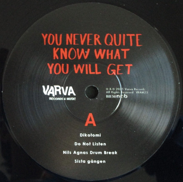 Olle Lannér Risenfors ~ You Never Quite Know What You Will Get (Vinyl) - Djungel & Jazz