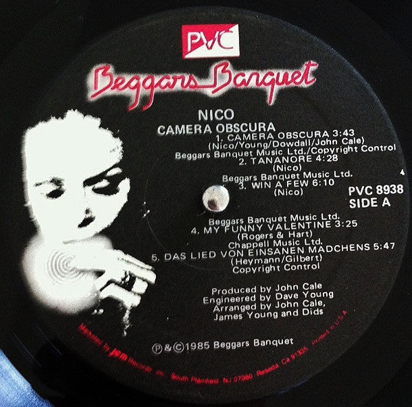 Nico + The Faction ~ Camera Obscura (Vinyl) - Djungel & Jazz