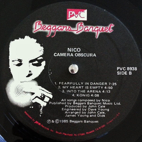 Nico + The Faction ~ Camera Obscura (Vinyl) - Djungel & Jazz