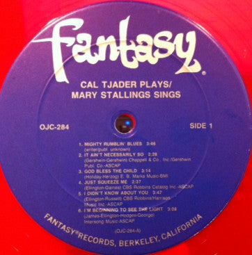 Cal Tjader, Mary Stallings ~ Cal Tjader-Plays Mary Stallings-Sings (Vinyl) - Djungel & Jazz