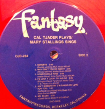 Cal Tjader, Mary Stallings ~ Cal Tjader-Plays Mary Stallings-Sings (Vinyl) - Djungel & Jazz