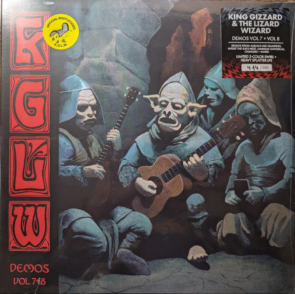 King Gizzard And The Lizard Wizard ~ Demos Vol. 7 + Vol. 8 (Vinyl) - Djungel & Jazz