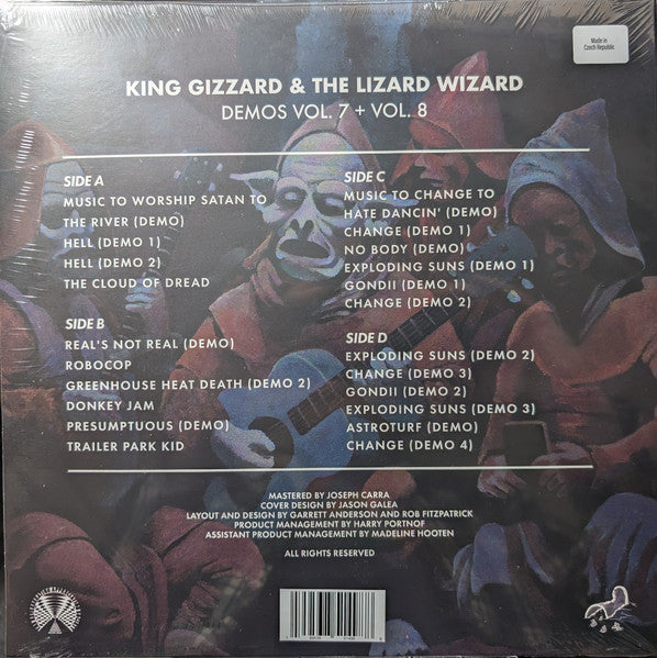 King Gizzard And The Lizard Wizard ~ Demos Vol. 7 + Vol. 8 (Vinyl) - Djungel & Jazz