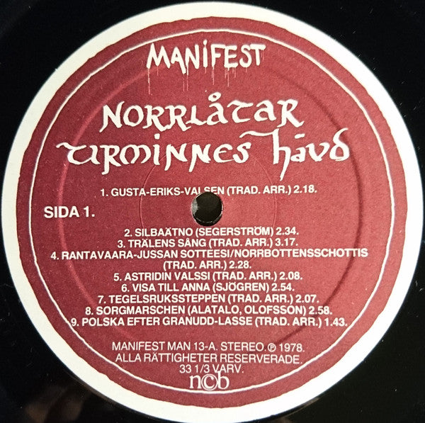 Norrlåtar ~ Urminnes Hävd (Vinyl) - Djungel & Jazz