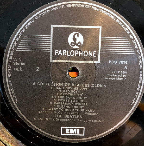 The Beatles : A Collection Of Beatles Oldies (LP, Comp, RE)