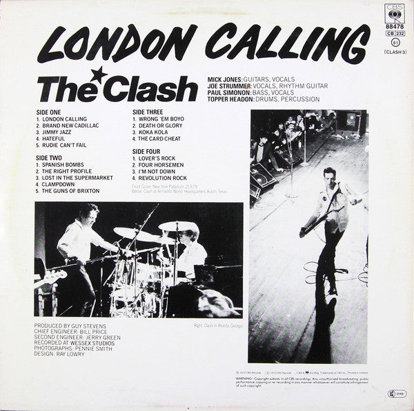 The Clash ~ London Calling (Vinyl) - Djungel & Jazz