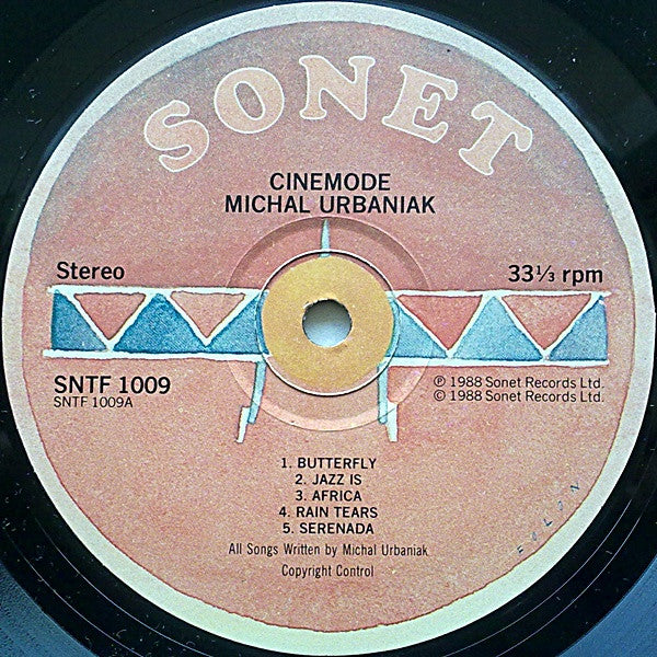 Michał Urbaniak ~ Cinemode (Vinyl) - Djungel & Jazz