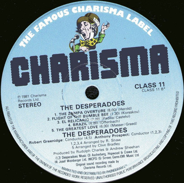 Desperadoes* : Desperadoes (LP, Album)