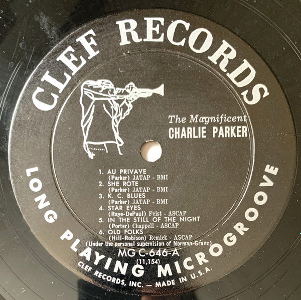 Charlie Parker ~ The Magnificent Charlie Parker (Vinyl) - Djungel & Jazz