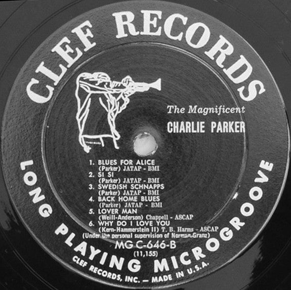 Charlie Parker ~ The Magnificent Charlie Parker (Vinyl) - Djungel & Jazz