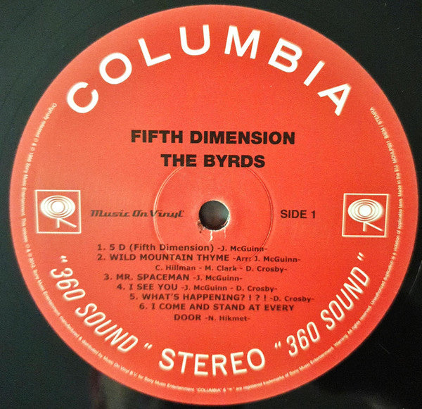 The Byrds ~ Fifth Dimension (Vinyl) - Djungel & Jazz