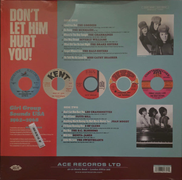 Various ~ Don't Let Him Hurt You! Girl Group Sounds USA 1962-1968 (Vinyl) - Djungel & Jazz