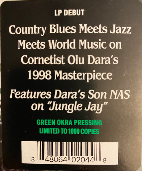 Olu Dara ~ In The World - From Natchez To New York (Vinyl) - Djungel & Jazz