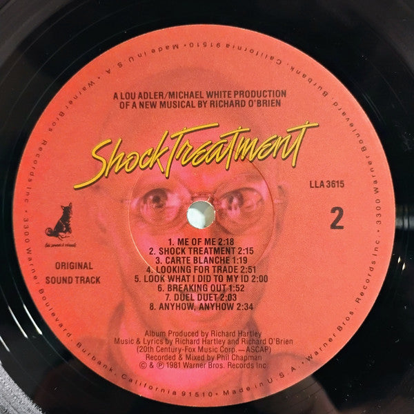 Shock Treatment Cast ~ Shock Treatment (Original Sound Track) (Vinyl) - Djungel & Jazz