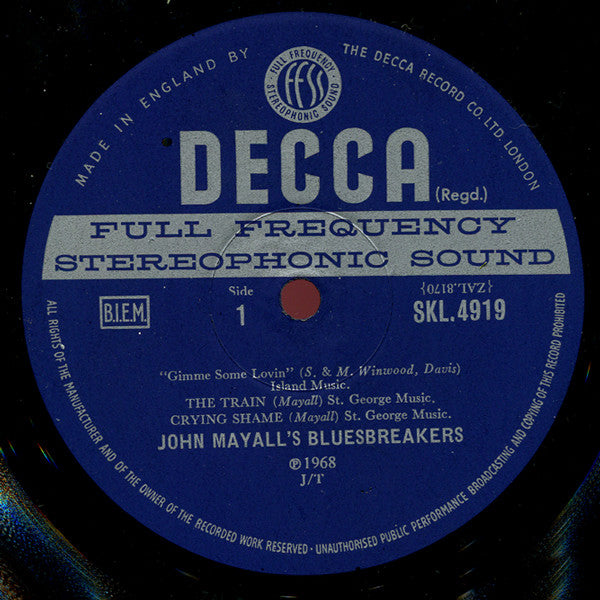 John Mayall ~ The Diary Of A Band Volume Two (Vinyl) - Djungel & Jazz