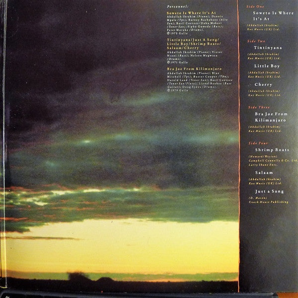 Dollar Brand ; Abdullah Ibrahim ~ Tintinyana (Vinyl) - Djungel & Jazz