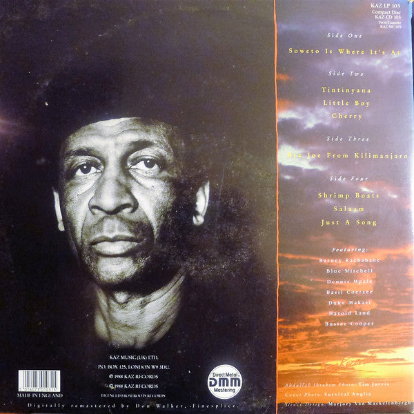 Dollar Brand ; Abdullah Ibrahim ~ Tintinyana (Vinyl) - Djungel & Jazz