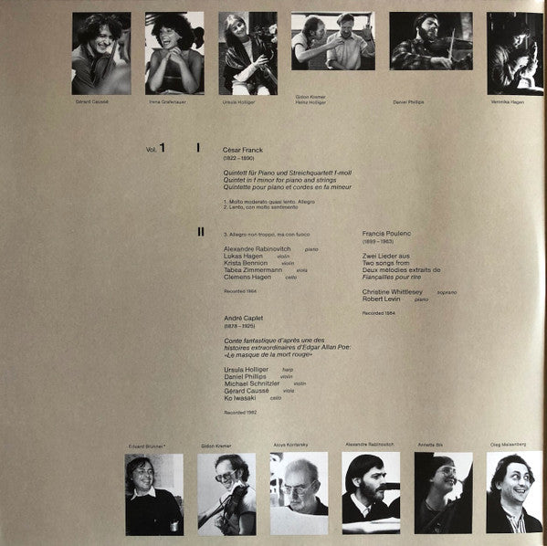 Gidon Kremer ~ Edition Lockenhaus Vol. 1/2 (Vinyl) - Djungel & Jazz
