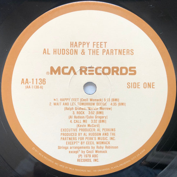 Al Hudson And The Partners ~ Happy Feet (Vinyl) - Djungel & Jazz