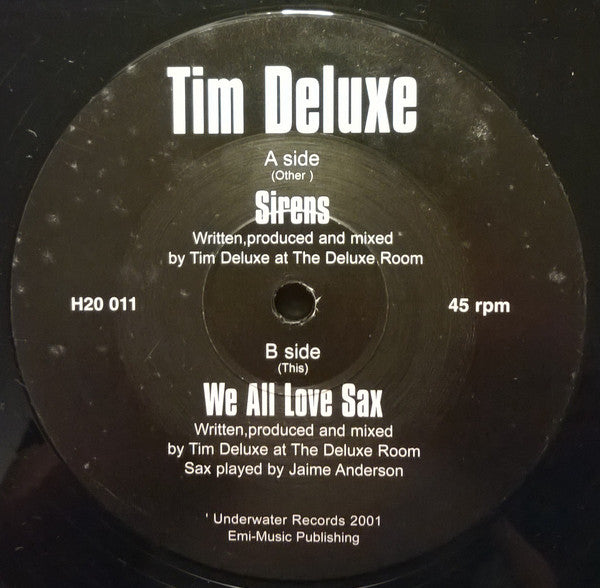 Tim Deluxe ~ Sirens (Vinyl) - Djungel & Jazz