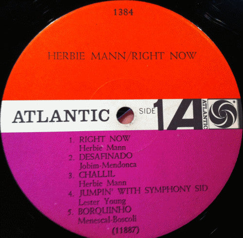 Herbie Mann ~ Right Now (Vinyl) - Djungel & Jazz