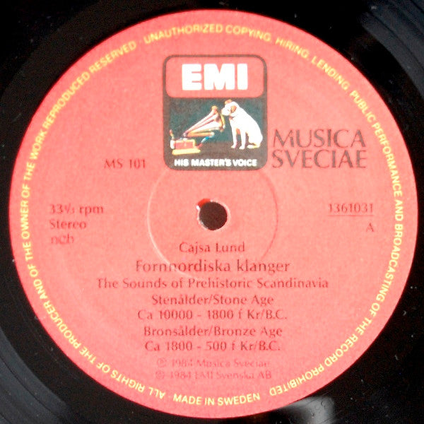Various ~ Fornnordiska Klanger / The Sounds Of Prehistoric Scandinavia (Vinyl) - Djungel & Jazz