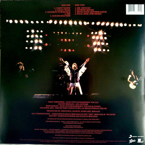 Ozzy Osbourne ~ Blizzard Of Ozz (Vinyl) - Djungel & Jazz