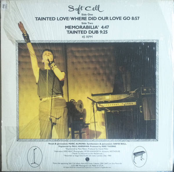 Soft Cell ~ Tainted Love / Where Did Our Love Go (Vinyl) - Djungel & Jazz