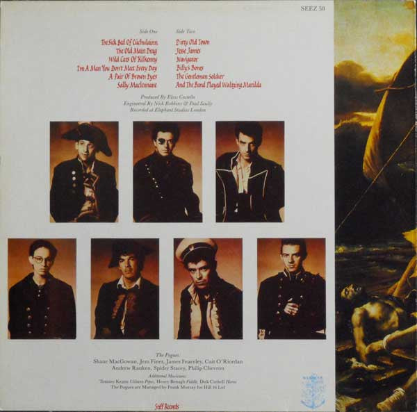 The Pogues : Rum Sodomy & The Lash (LP, Album)