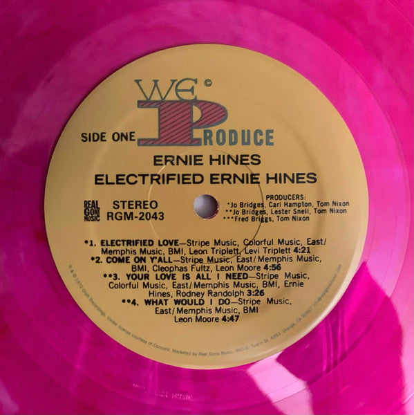 Ernie Hines ~ Electrified (Vinyl) - Djungel & Jazz